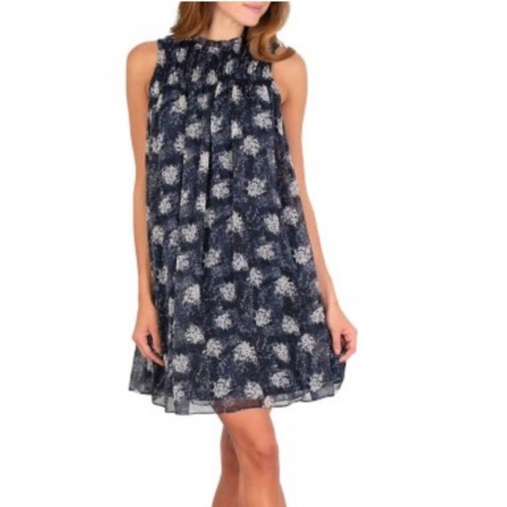 Joie  Baltic print mini dress new size extra large